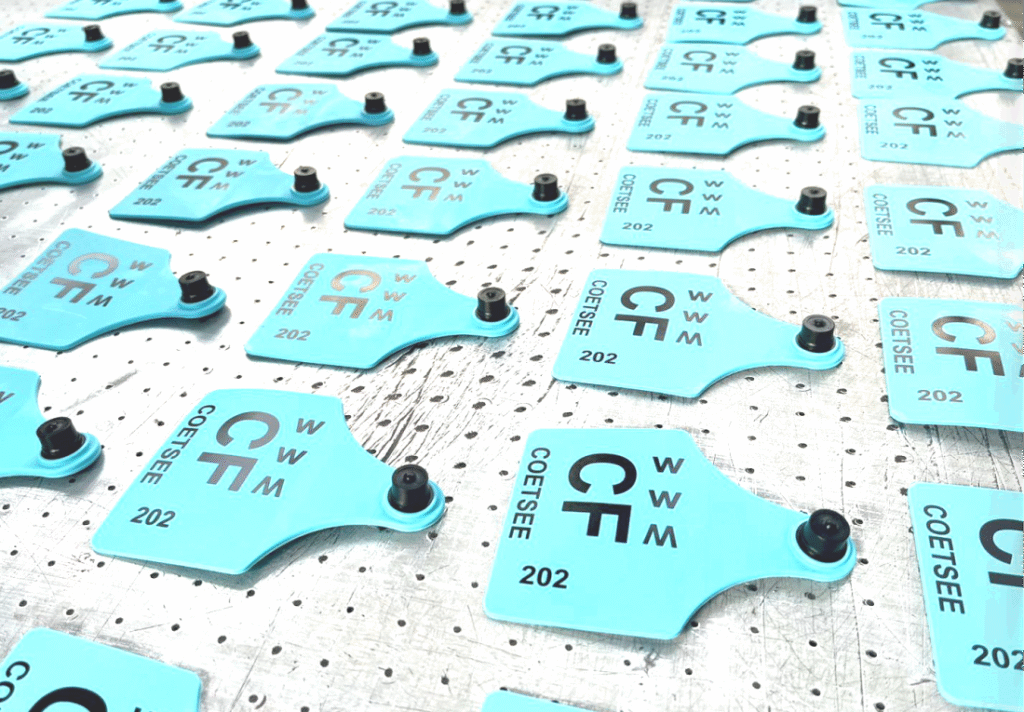 pcr screenprint printed tags